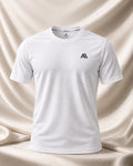 Airavon White men's sports T-shirt, front product view
